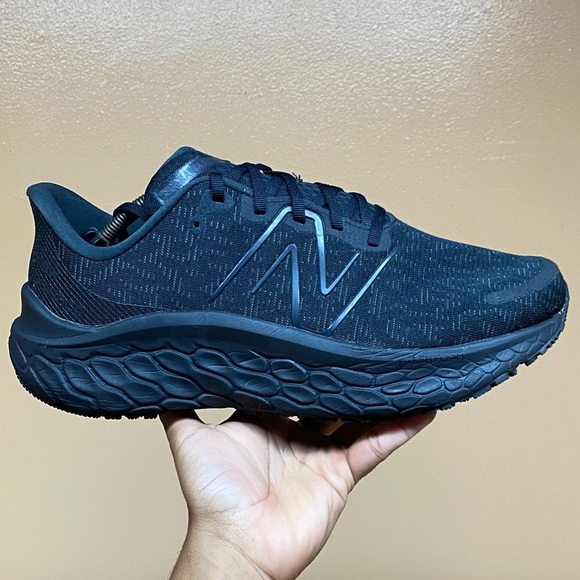 New Balance Fresh Foam X Kaiha Road Shoes For Crews “Triple Black” Size 12 (4E) - Picture 4 of 17